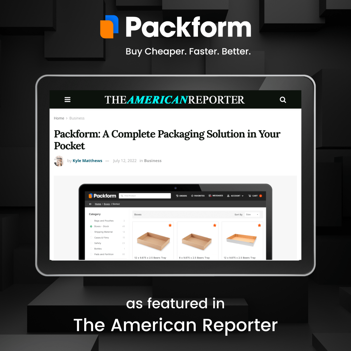 Packform: A Complete Packaging Solution in Your Pocket